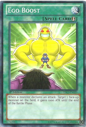 Amazon.com: Yu-Gi-Oh! - Ego Boost (YS12-EN020) - Starter Deck: XYZ